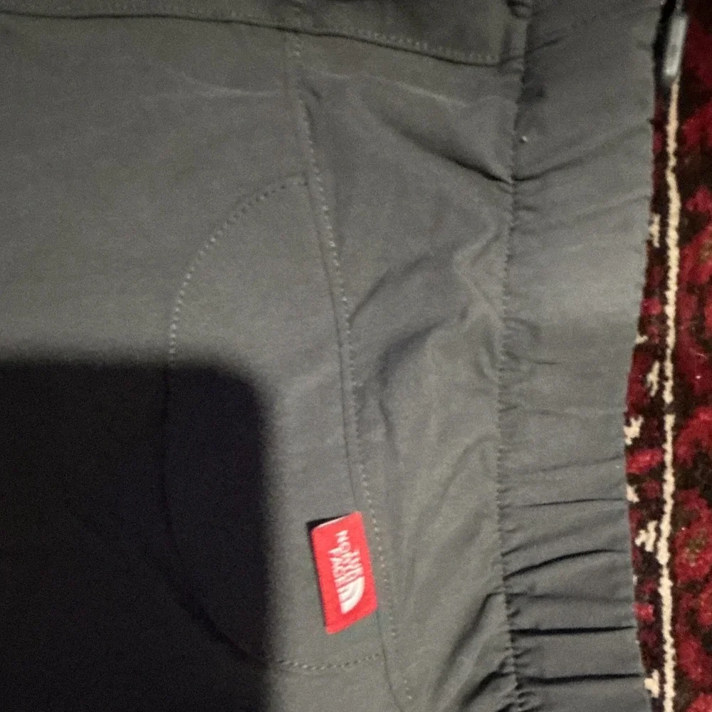 The North Face Gray Nylon Belted Hiking Pants Size L